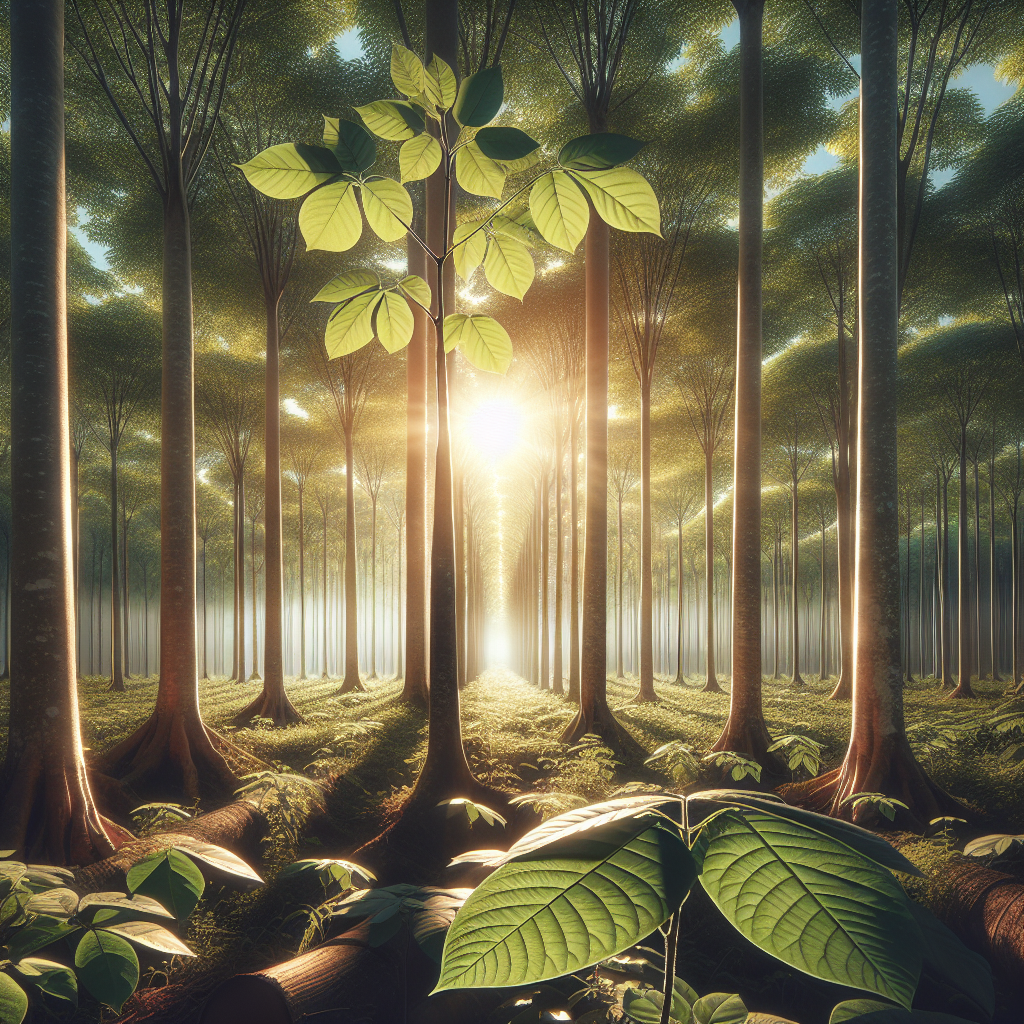 Innovative Technologien in der Paulownia-Plantagenwirtschaft