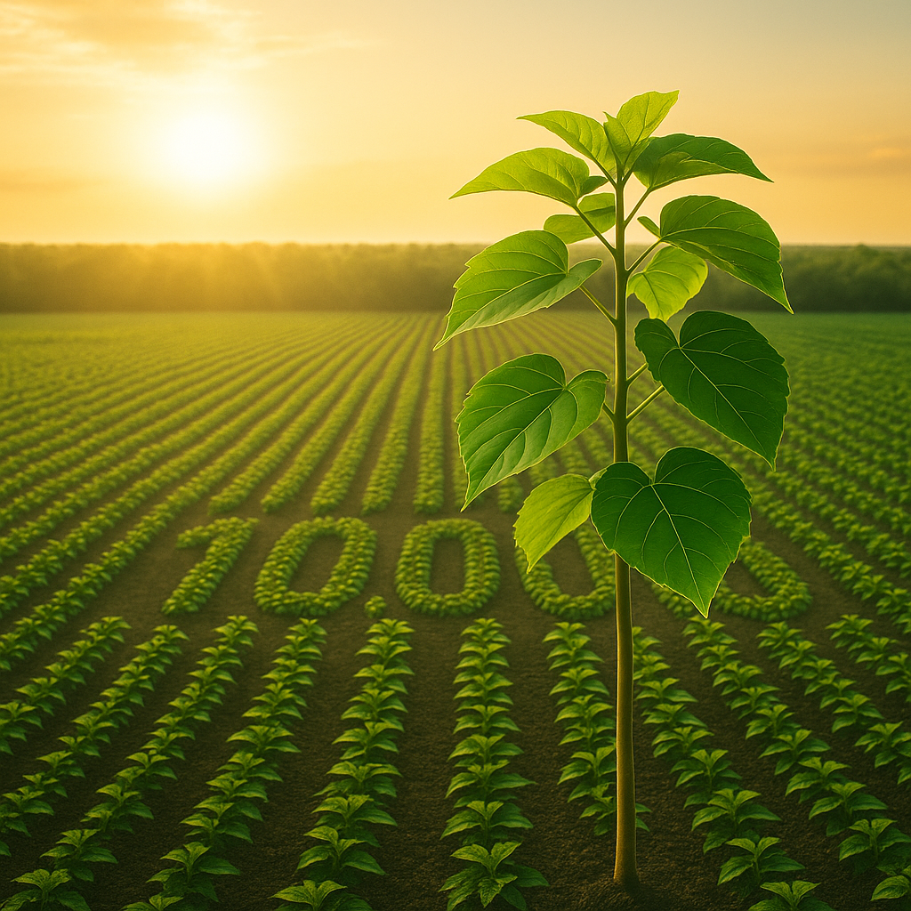 Ein beeindruckendes Bild zum Thema Nachhaltigkeit und Bäume